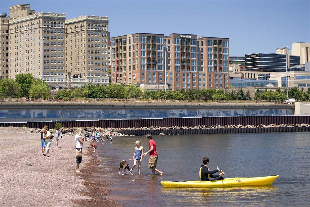 Sheraton Duluth Hotel Exterior foto